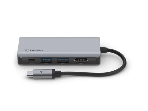 Belkin CONNECT 4-in-1 – Hub adaptador multipuertos – USB-C - Imagen 3