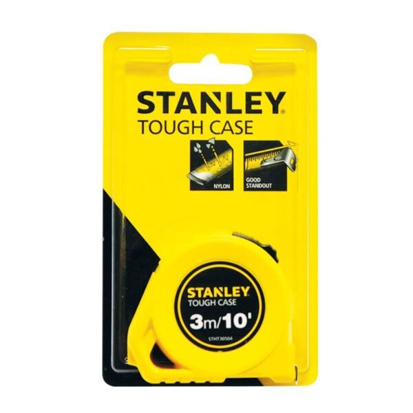 WINCHA TOUGH CASE 1/2"X3MT 30-504 STANLEY - Imagen 2