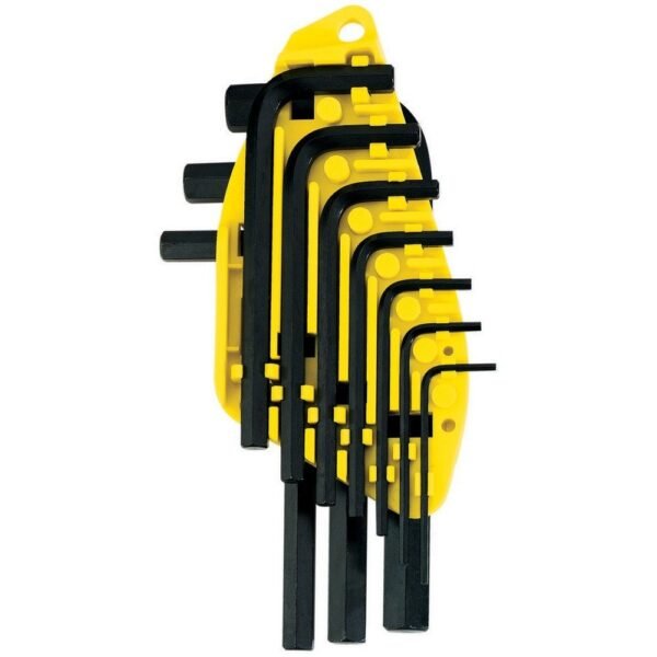 JUEGO 10PZA LLAVE ALLEN 1/16-3/8" 69-254 STANLEY