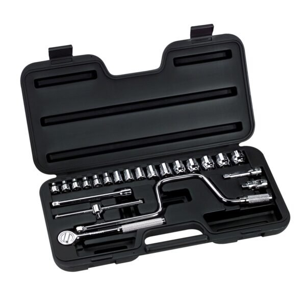 JUEGO 23PZA DADOS EN JGO MM 3/8" 6-22MM 86-209 STANLEY