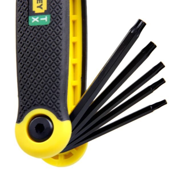 JUEGO 8PZA LLAVE TORX PLEGABLE PRO T9-T40 69-266 STANLEY - Imagen 3
